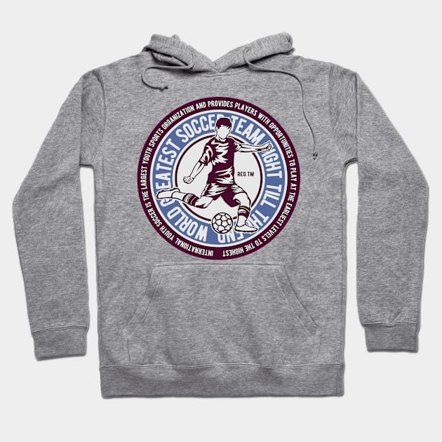 Soccer Team Hoodie by PaunLiviu